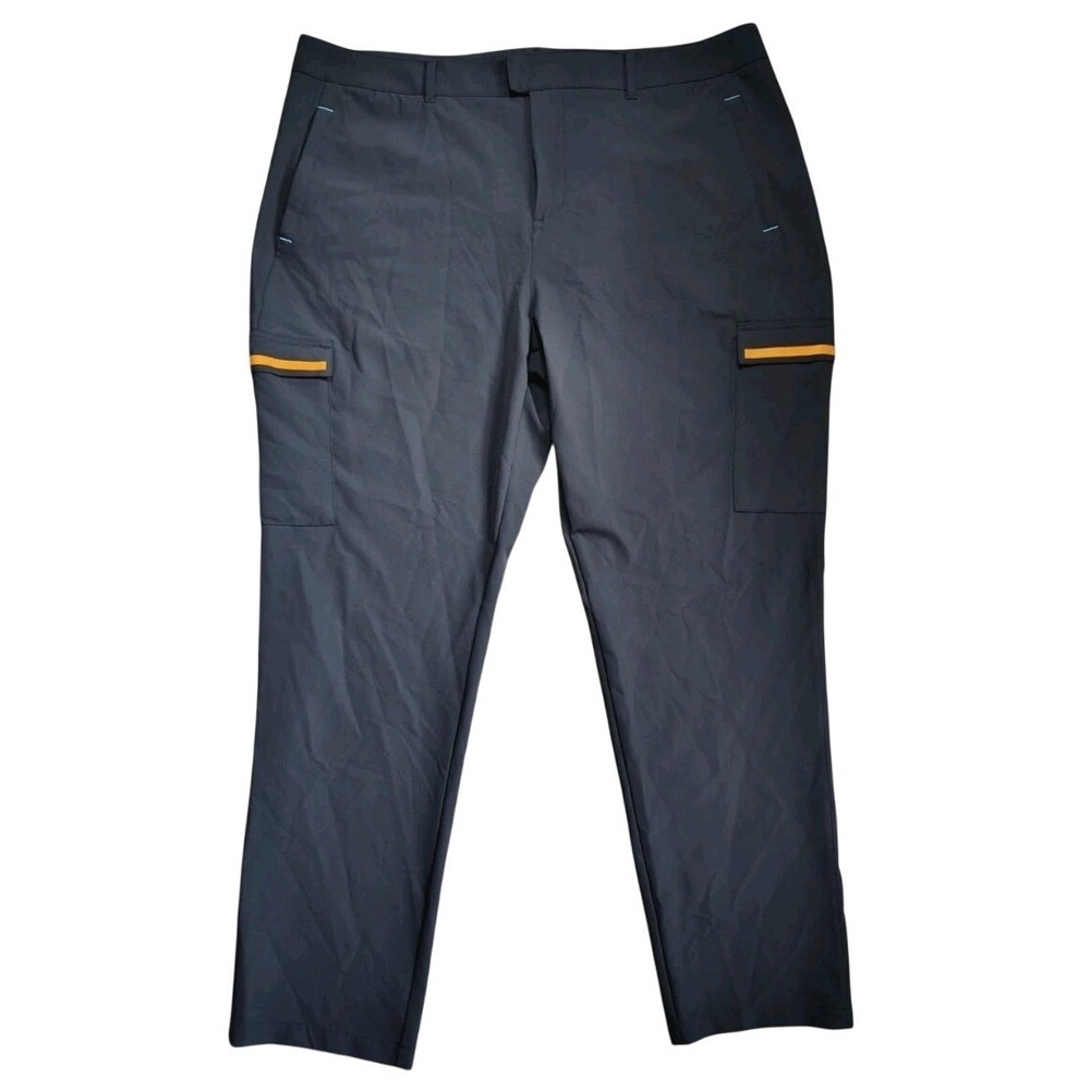 Castore McLaren Team Arrow Indy Racing Pants Gray Orange Men's 40x31